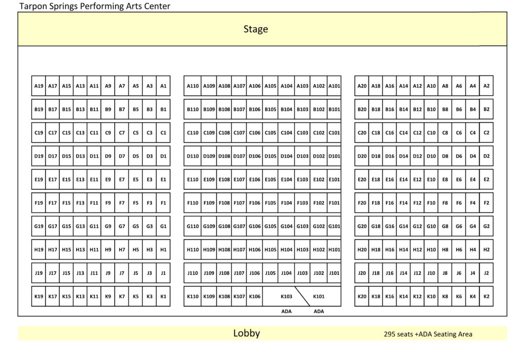 Carol Morsani Hall Seating Chart